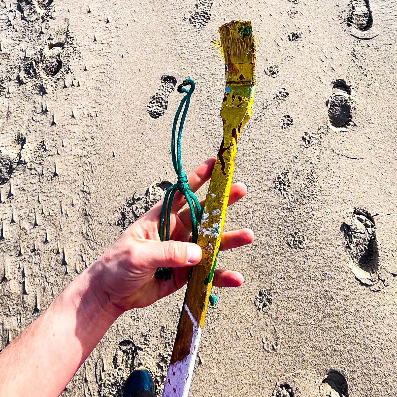 Vondst op het strand